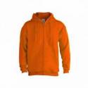 Sudadera Adulto Capucha + Cremallera "keya" SWZ280 algodón mezcla