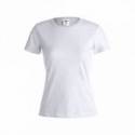 Camiseta Mujer Blanca "keya" WCS150 algodón