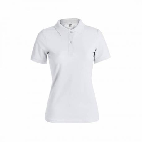 Polo Mujer Blanco "keya" WPS180 algodón