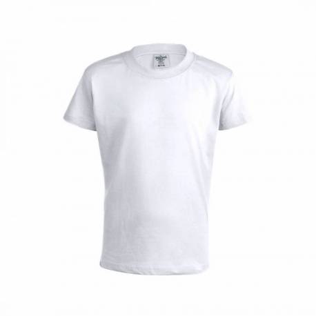 Camiseta Niño Blanca "keya" YC150 algodón