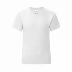Camiseta Niña Blanca Iconic algodón