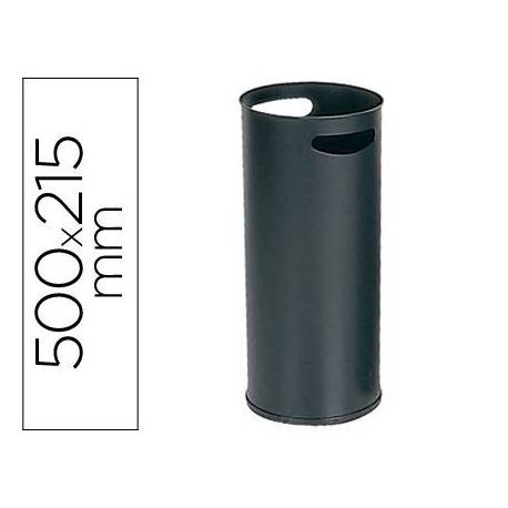 Paraguero metalico 306 negro 50x21,5 cm