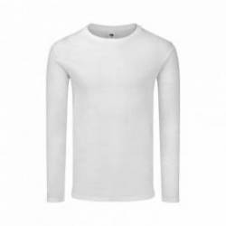 Camiseta Adulto Blanca Iconic Long Sleeve T algodón