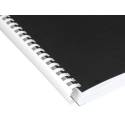 Canutillo q-connect redondo 22 mm plastico blanco capacidad 200 hojas caja de 50 unidades
