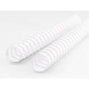Canutillo q-connect redondo 22 mm plastico blanco capacidad 200 hojas caja de 50 unidades