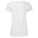 Camiseta Mujer Blanca Iconic V-Neck algodón